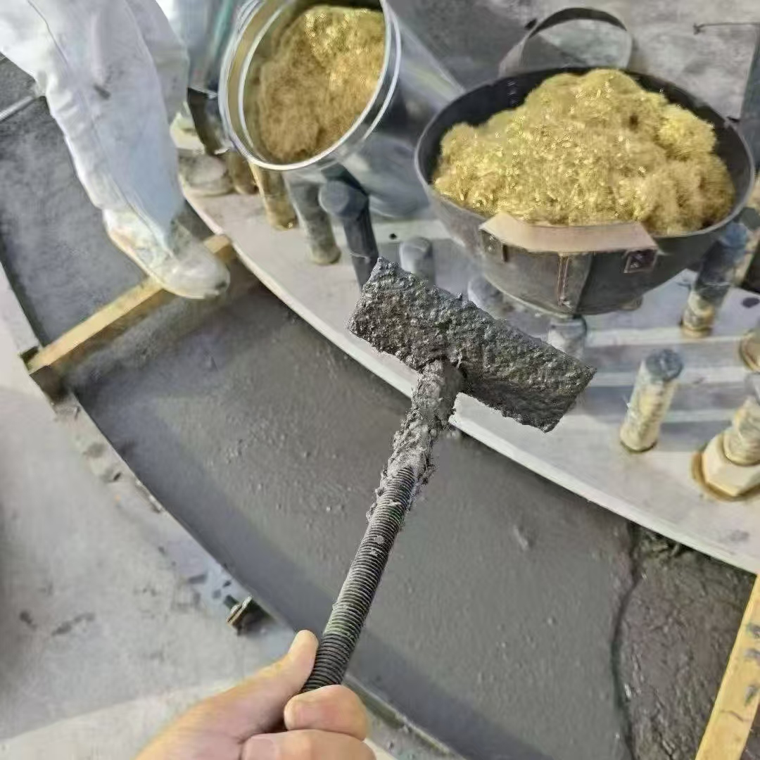 望城C120钢纤维高强无收灌浆料 轧机压缩机汽轮机发电机锻压设备底座灌浆材料